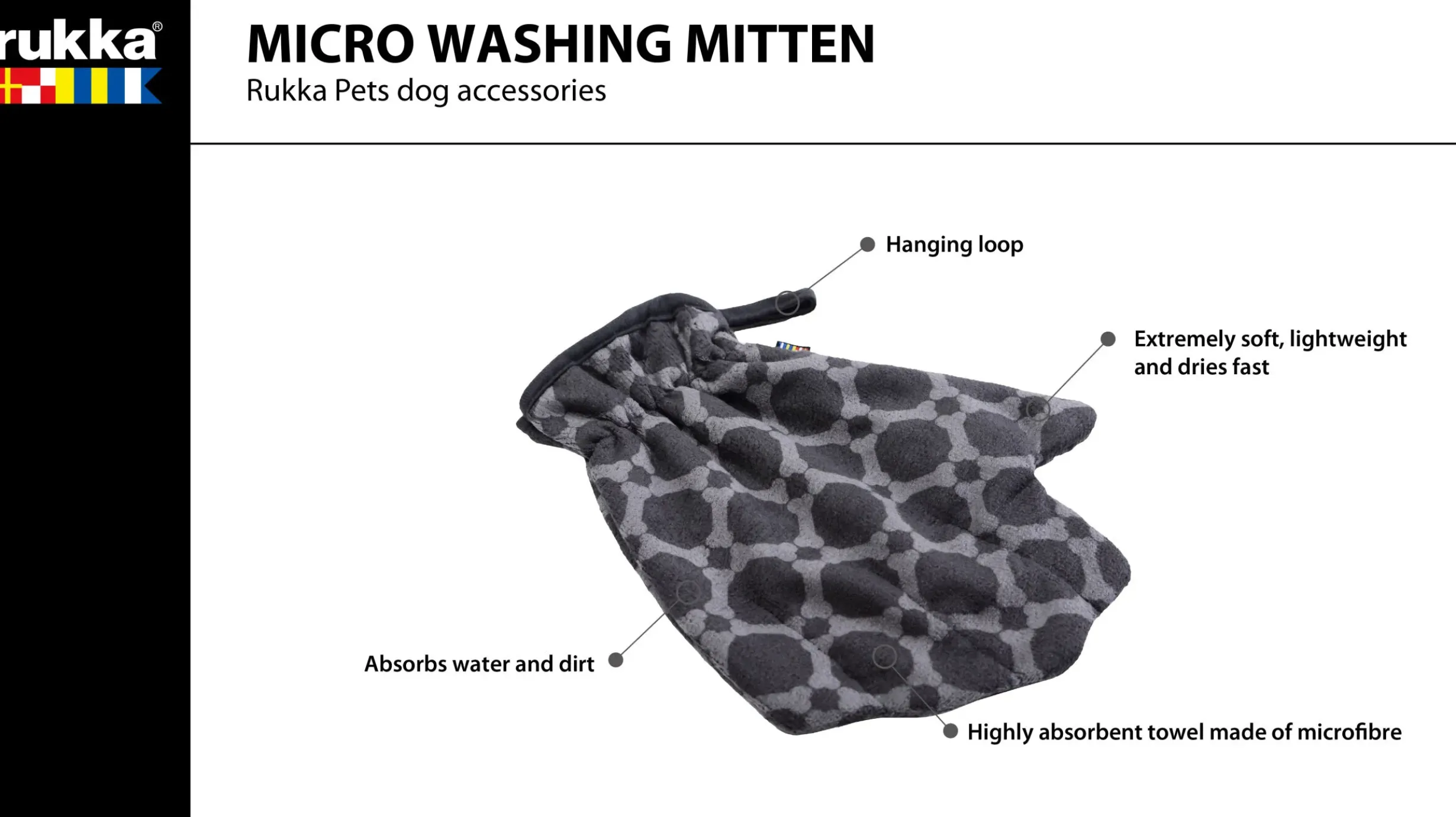 Discount RUKKA PETS Micro washing mitten
