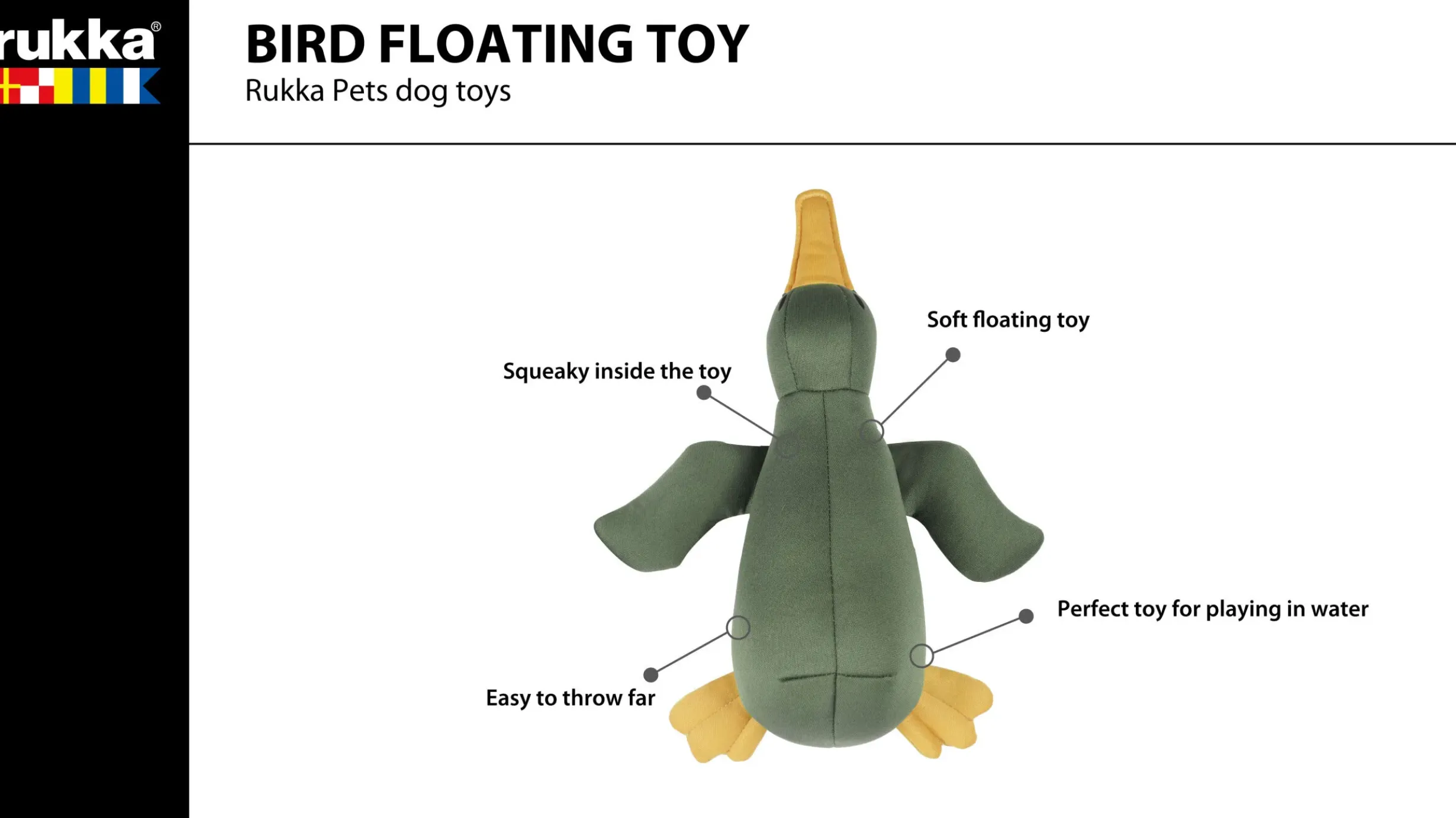 Sale RUKKA PETS Bird Floating Toy