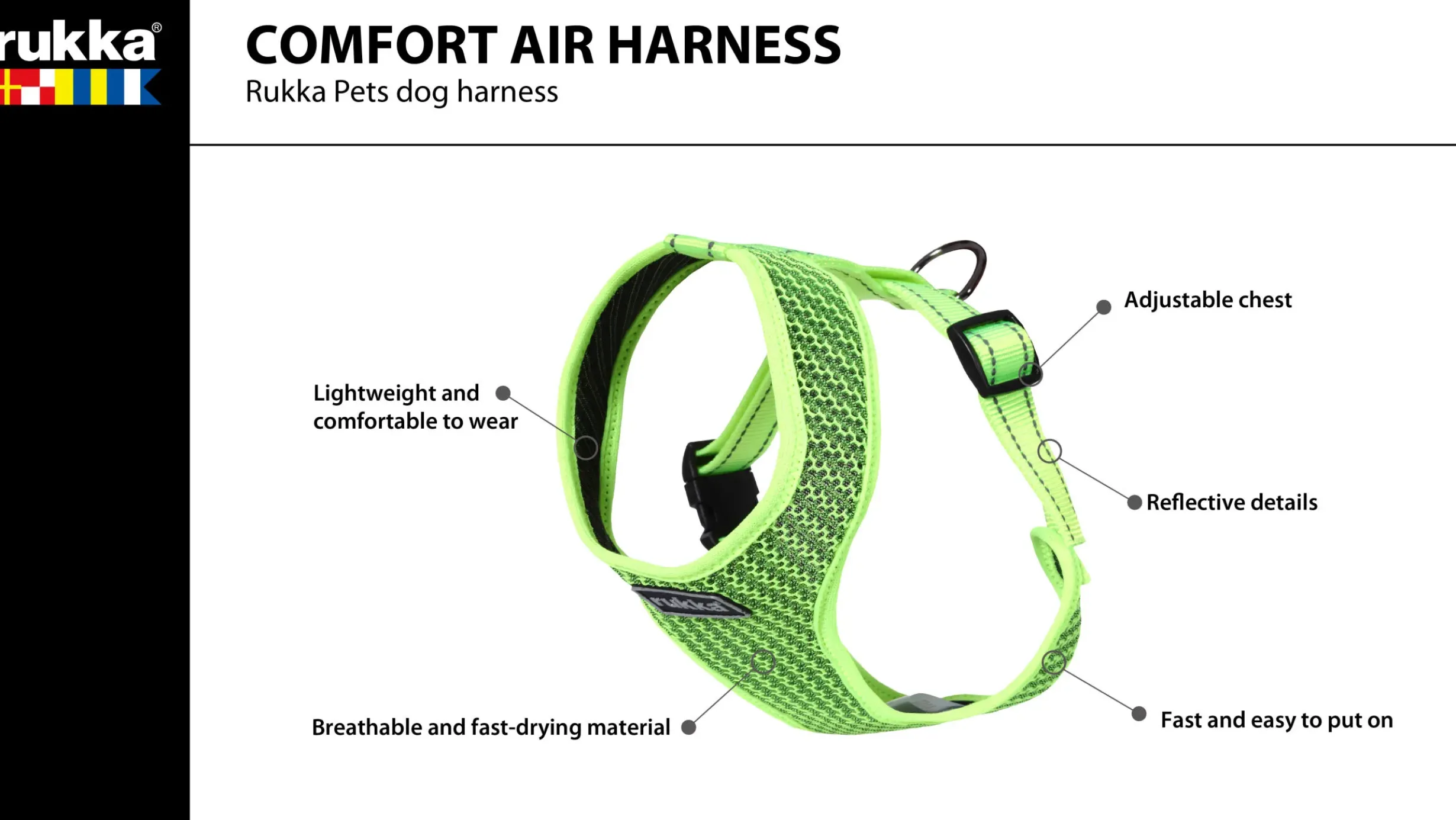 RUKKA PETS Cofort air harne