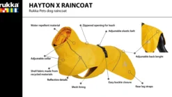 New RUKKA PETS Hayton x raincoat
