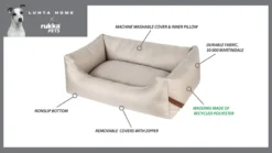 Hot RUKKA PETS quare bed meange